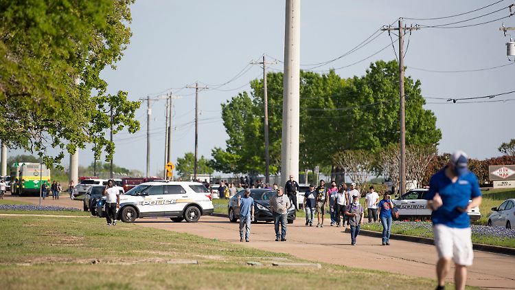 Bei dem Angriff in Texas wurde eine Person getötet, mehrere überlebten schwer verletzt.