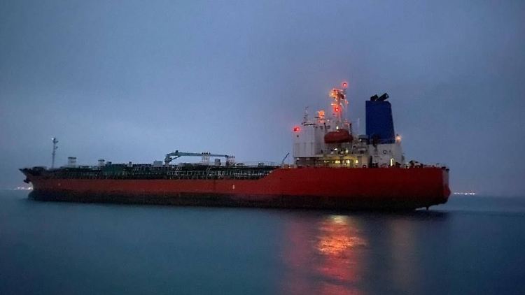 Die "Hankuk Chemi" ist sicher aus dem Hafen von Bandar Abbas ausgelaufen.