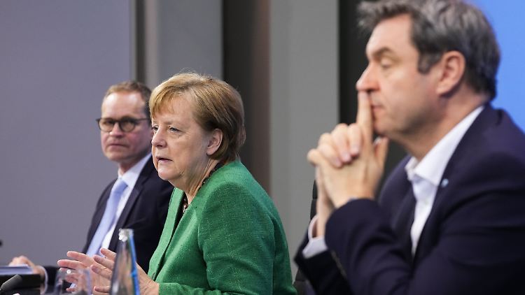 Merkel, Müller und Söder werden am Montag nicht über die Corona-Politik beraten.