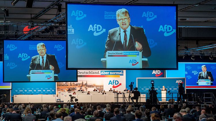 Meuthens Rede sorgte diesmal nicht für Empörung bei den Delegierten.