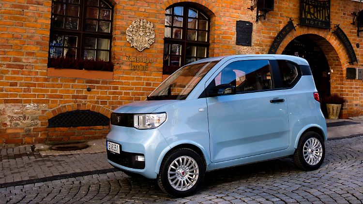 Ursprünglich ist der Nikrob EV ein Hongguang Mini EV vom chinesischen Autobauer Wuling.