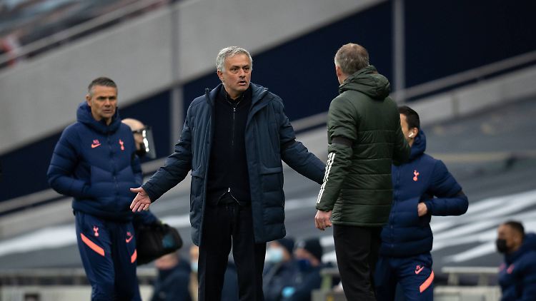 José Mourinho ist sauer.