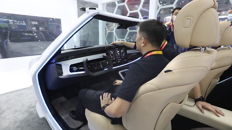 Huawei stellte sein intelligentes Cockpit schon 2020 auf der Automesse in Beijing vor. 