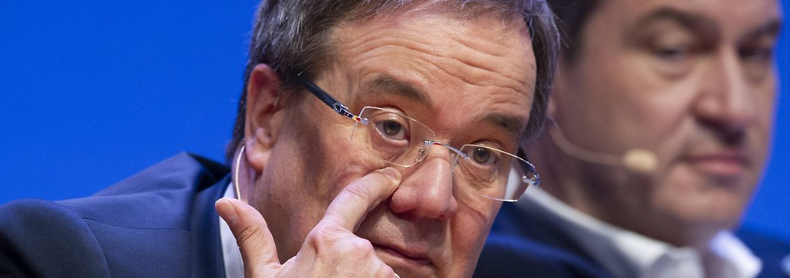 Armin Laschet und Markus Söder melden jeweils Ansprüche auf die Kanzlerkandidatur der Union an.