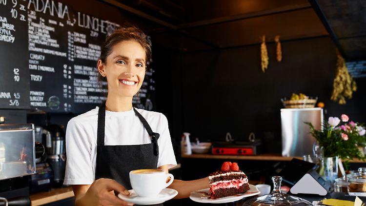 Auch der Plausch mit der Kaffeeverkäuferin ist wichtig für den sozialen Zusammenhalt.