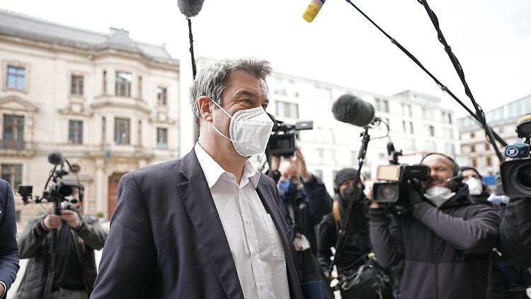 Bald noch öfter in Berlin? Markus Söder betritt den Bundestag.