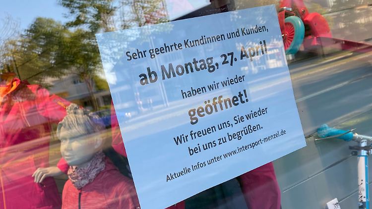 Letztes Jahr durften viele Geschäfte, auch die von Intersport, Ende April wieder öffnen. Dieses Jahr sieht es schlecht aus.