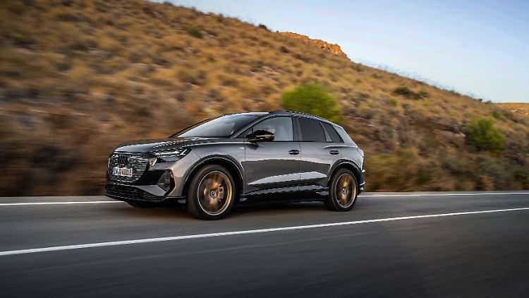 Der Audi Q4 e-tron ist baugleich mit dem VW ID.4 und dem Skoda Enyaq.