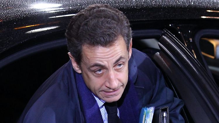 Geschäftig ins neue Jahr: Nicolas Sarkozy. 