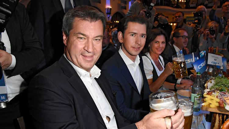"Zu meiner Abschlusskundgebung kommt keine Bundeskanzlerin, sondern ein Bundeskanzler", sagte Söder im Landtagswahlkampf 2018. So kam es dann auch.