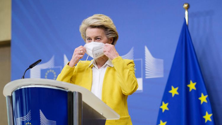Der Brief sei nicht über die "üblichen Kanäle" in die Ukraine gelangt, betont der Sprecher der EU-Kommission.
