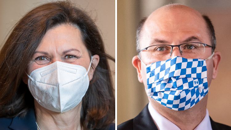 Beiden traut man in der CSU das Amt des bayerischen Ministerpräsidenten zu: Ilse Aigner und Albert Füracker.