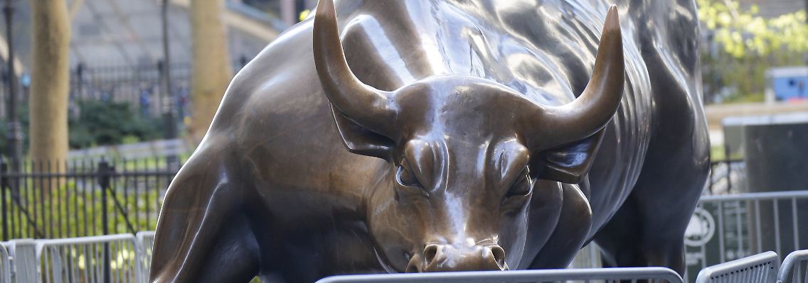 An der Wall Street herrscht Bullenstimmung.