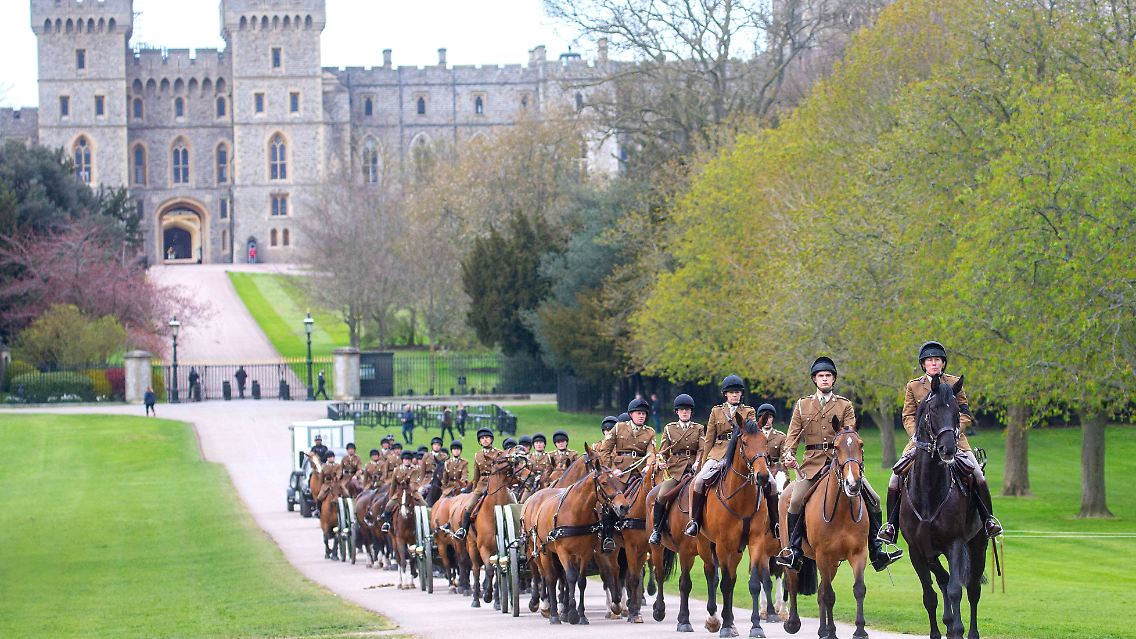Die Trauerfeier findet am Samstag auf Schloss Windsor statt.