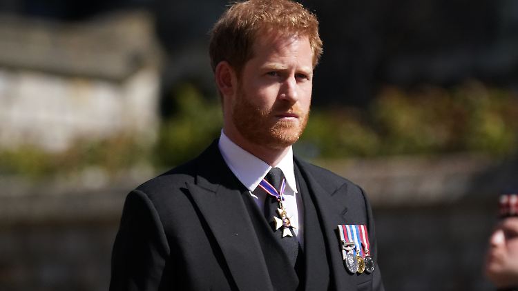 Prinz Harry war für die Beerdigung seines Großvaters in die Heimat zurückgereist.