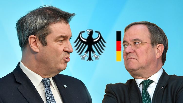 Söder und Laschet seien in konstruktiven Gesprächen, hieß es zuletzt aus Unionskreisen.
