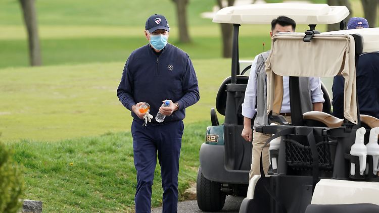 Der 78-Jährige spielte in einem privaten Golfclub zusammen mit Familienmitgliedern.