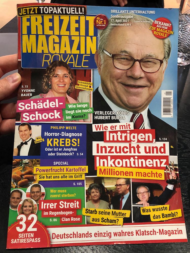 Zum Verwechseln ähnlich: das "Freizeit Magazin Royale".