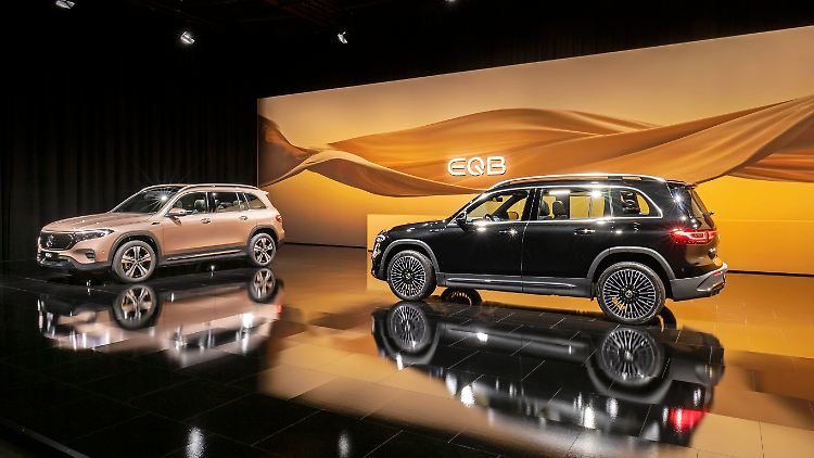 Der EQB ist das dritte rein elektrisch fahrende SUV von Mercedes. Allerdings ist die Plattform immer noch die des GLB.