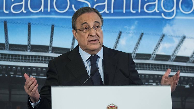 Florentino Pérez, Präsident von Real Madrid CF und 1. Vorsitzender der Super League, will dem Fußball auf jeder Ebene helfen und ihn an seinen rechtmäßigen Platz in der Welt bringen.