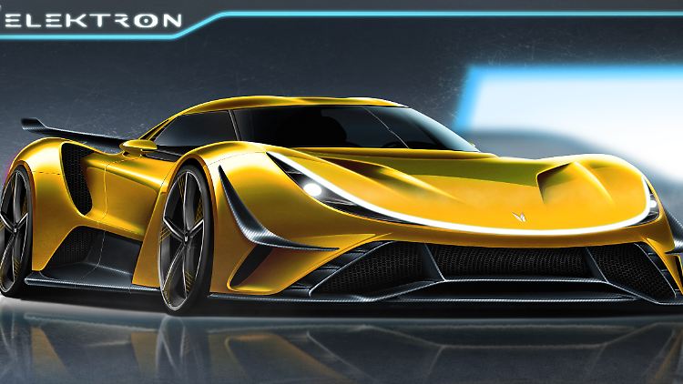 Optisch gibt sich der Quasar als echtes Hypercar.