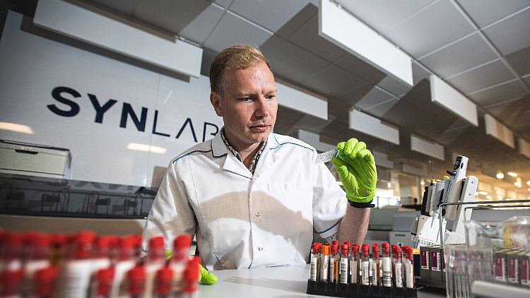 Schon 2020 war der Umsatz von Synlab um 38 Prozent nach oben geschnellt.