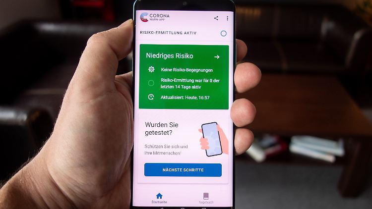 Wenn die dritte Welle gebrochen ist, soll die Corona-App mit einer weiteren Funktion glänzen.