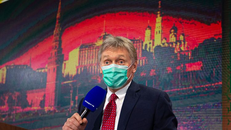 Kremlsprecher Dmitri Peskow stellt "eine gewisse Anspannung" zwischen Russland und anderen Staaten fest.