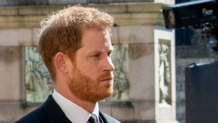 Noch da oder schon wieder weg? Prinz Harry.