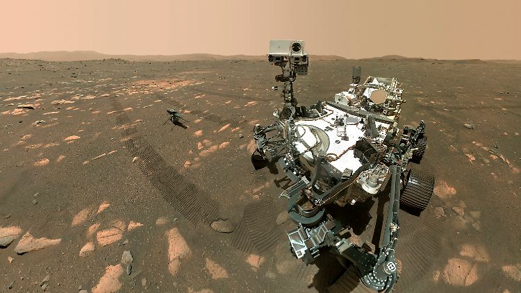 Der Rover "Perseverance" wandelte Kohlendioxid aus der Atmosphäre des Mars in Sauerstoff um.