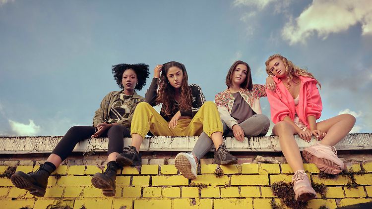 Gemeinsam durch dick und dünn: Fanta, Hajra, Rasaq und Jazz.