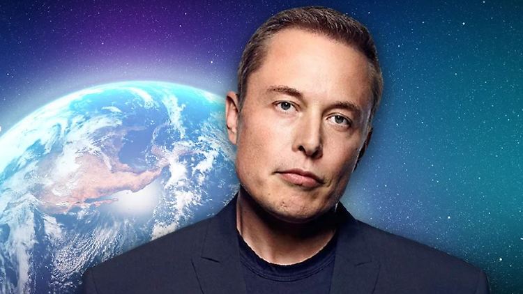 Elon Musk wirbt für sein Klima-Projekt "XPrize Carbon Removal", das von seiner neuen Elon Musk Foundation gesponsort wird.