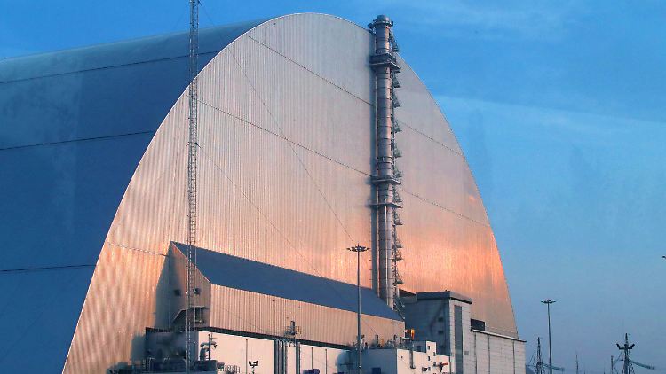 Über der Ruine des Atomkraftwerks wurde ein Sarkophag gebaut.