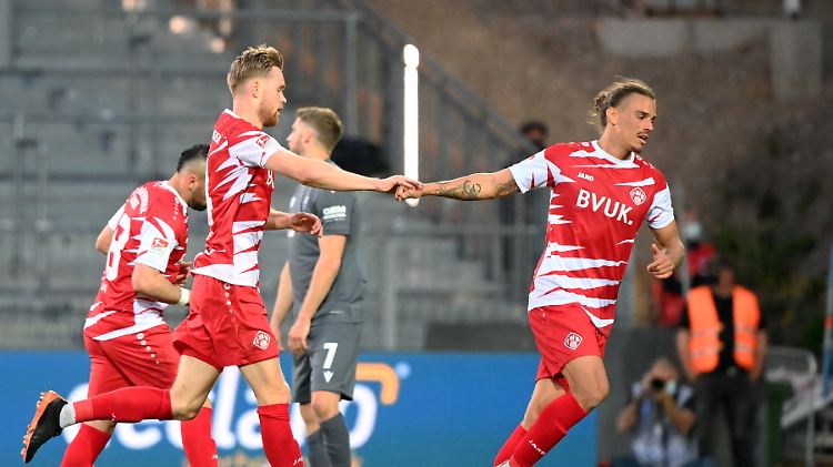 Der Ausgleich in Minute 93 bringt den Kickers noch einen Punkt.