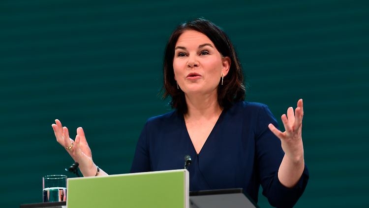 Dass sie als Kanzlerkandidatin der Grünen antreten wird, gab Annalena Baerbock am Montag bekannt.