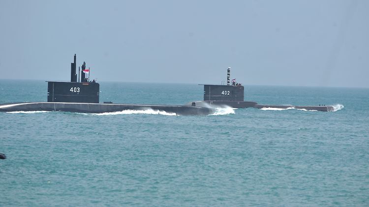 Die Marine fand das gesunkene U-Boot vor der Küste Balis.