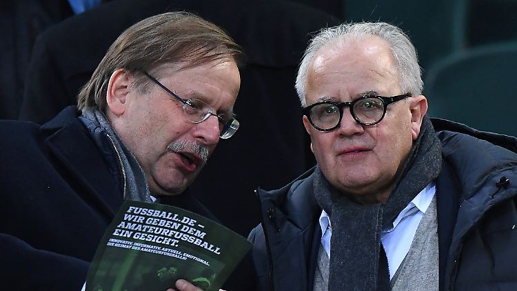 Keller, im Bild rechts, mit seinem Vize Koch im November 2019.