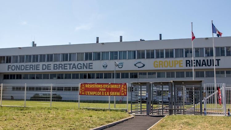 Das Werk im französischen Caudan beschäftigt 350 Menschen.