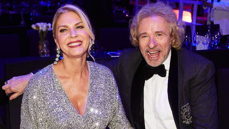 Gesucht und gefunden: Thomas Gottschalk und Karina Mroß.