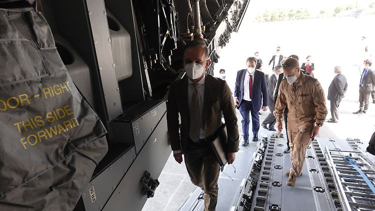 Maas' Afghanistan-Aufenthalt wird von massiven Sicherheitsmaßnahmen begleitet.