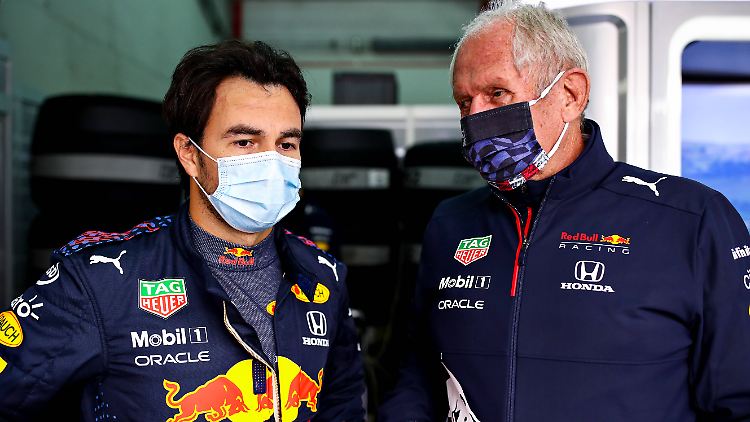Sergio Perez hat die Entschuldigung von Helmut Marko angenommen.