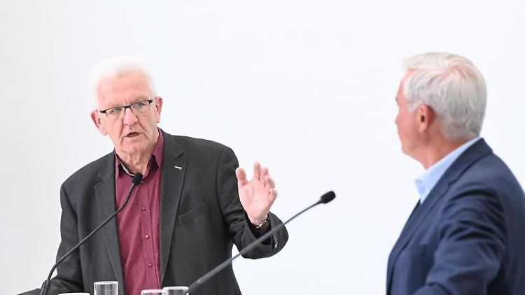 Winfried Kretschmann, Ministerpräsident von Baden-Württemberg, und CDU-Landeschef Thomas Strobl arbeiten weiterhin zusammen.