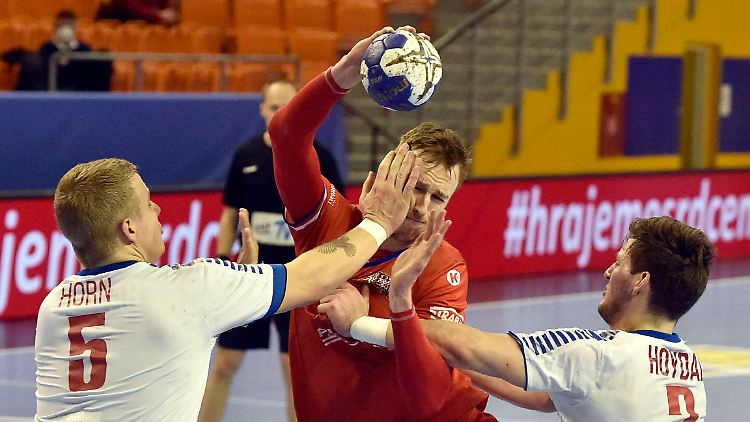 Am Ende gabs für die tschechischen Handballer mehr als ein blaues Auge im Nordatlantik.