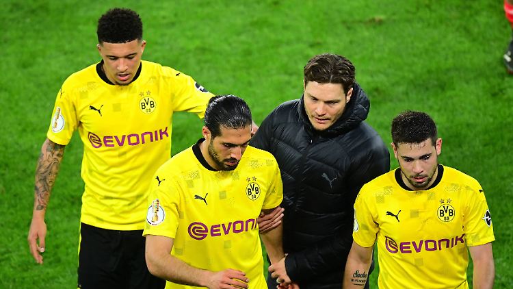 Nach Feiern war beim BVB trotz des Finaleinzugs keinem uneingeschränkt zumute. 