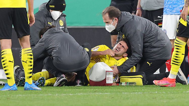 Mateu Morey verletzte sich gegen Holstein Kiel mutmaßlich schwer.