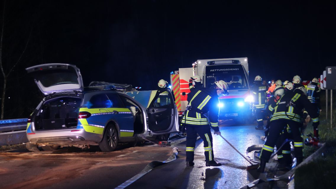 Der schwere Unfall ereignete sich zwischen Spraitbach und Mutlangen.
