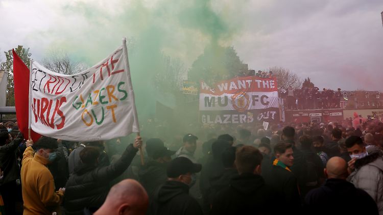 Die Fans von Man United haben ein beeindruckendes Statement gesetzt.