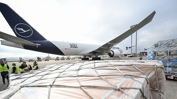 Die Fracht-Flotte der Lufthansa besteht aus zehn Jets vom Typ Boeing 777.