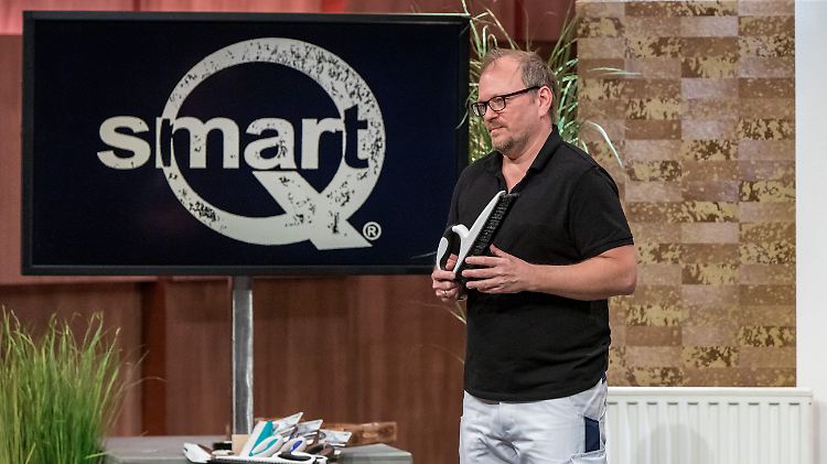 Seine Frau glaubt nicht mehr an sein Produkt - aber die Löwen tun es: "SmartQ"-Gründer Michael Heide.