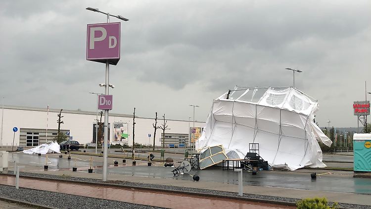 Das Testzentrum in Bad Oeynhausen war "Eugen" nicht gewachsen.
